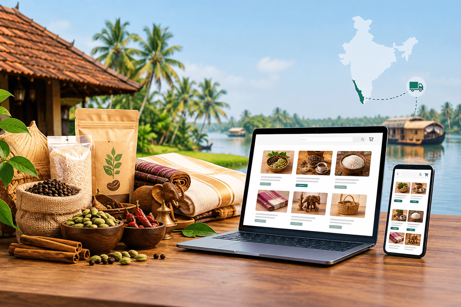 How Kerala Businesses Can Sell Their Products Online Across India